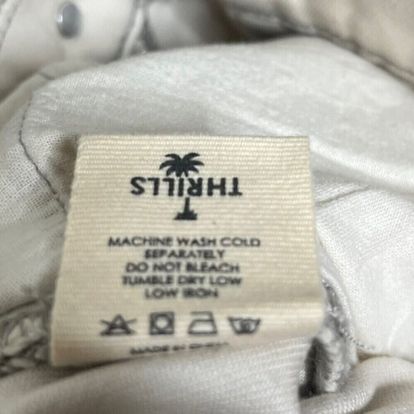 Free People THRILLS Sabina Jeans High Rise Straight Tapered Ankle Women’s 2 NWT - Picture 11 of 13